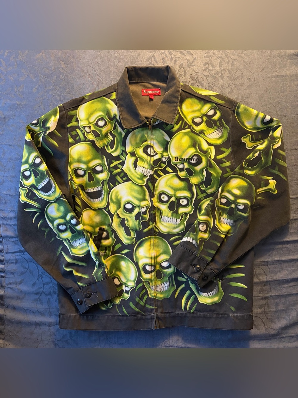 Supreme Skull Pile Work Jacket XL